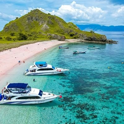 Tropical beach with clear water